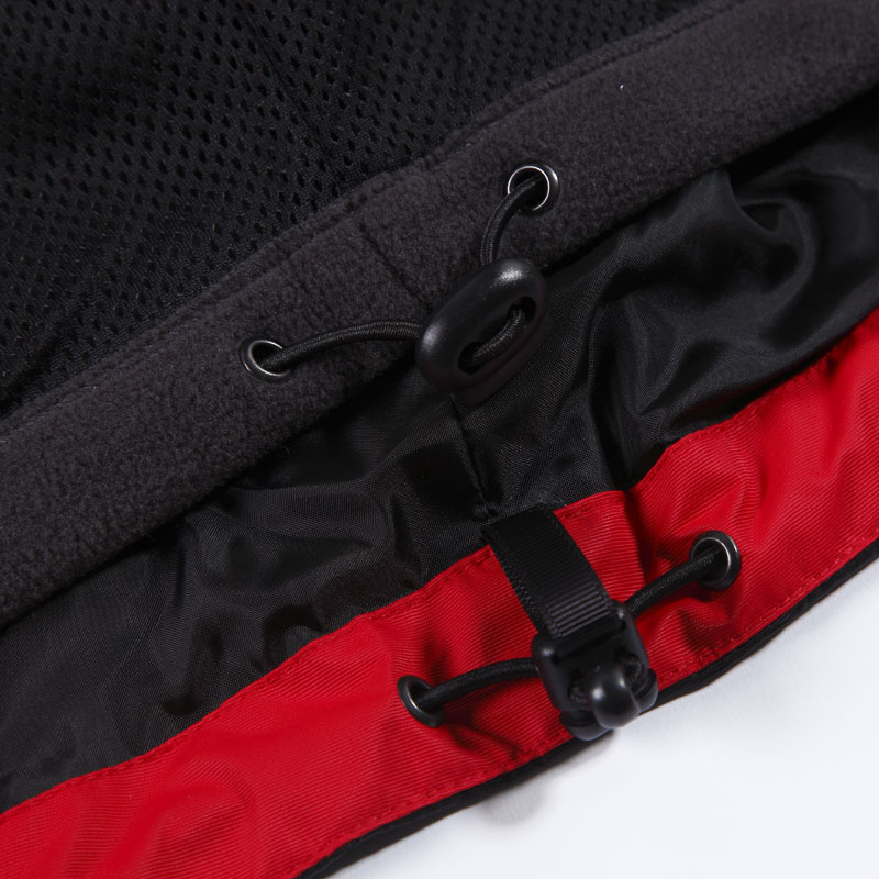 冲锋衣-G233M男士户外拼色可脱卸两件套冲锋衣 红+黑 宝蓝+深灰 黄色+深灰